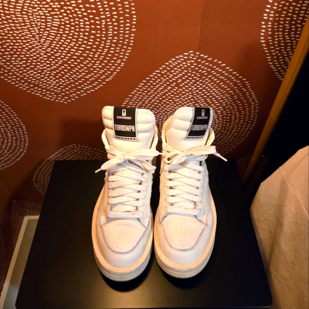 Rick Owens Converse platform sneakers